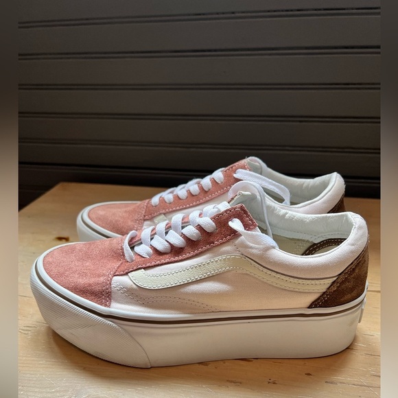 VANS OLD SKOOL STACKFORM - EARTH Women Size 7.5 - Picture 3 of 8